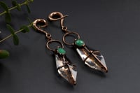 Image 1 of Ear Weights ‘Templar' - Ear Hangers - Rose Gold - Copper - Stainless Steel - Stretched Ears