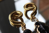 Image 2 of Arrowhead - Ear Hangers - Dangle Earrings - Stainless Steel Hooks GOLD