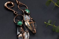 Image 3 of Ear Weights ‘Templar' - Ear Hangers - Rose Gold - Copper - Stainless Steel - Stretched Ears