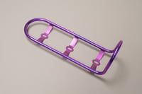 Image 2 of  Cage de fourche titane / Finition poli + anodisation violet