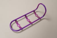 Image 1 of  Cage de fourche titane / Finition poli + anodisation violet