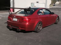 Image 1 of BMW E92 M3 GT-250 Adjustable Wing 2005-2011