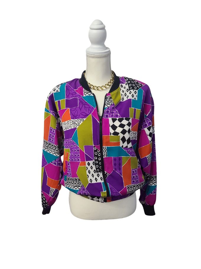 Image of Notations Colorful Bomber