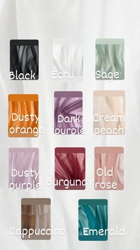 Image 2 of Tulle set fabric+newborn bonnet - colours 