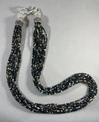 Image 1 of Multi strand necklace of various tiny stones