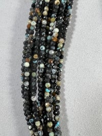 Image 2 of Multi strand necklace of various tiny stones