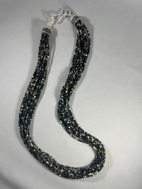 Image 5 of Multi strand necklace of various tiny stones