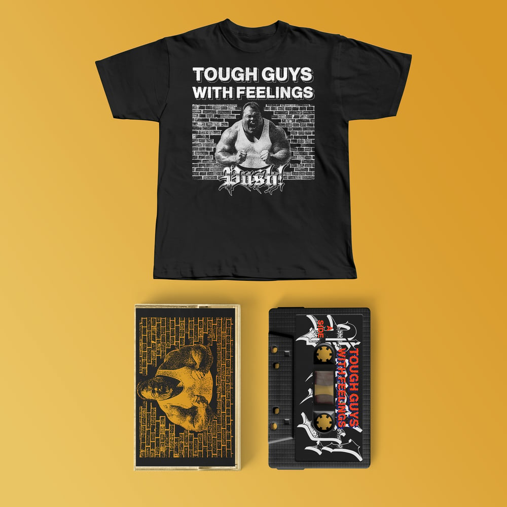 Image of "Tough Guys With Feelings" PACK - TAPE + T-SHIRT (PRE-ORDER)