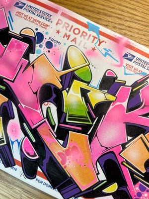 Image of TWIKONE PRIORITY MAIL SKETCH COLORZ