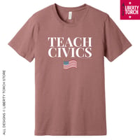 Image 3 of Teach Civics Unisex T-Shirt