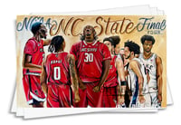 Image 1 of NC State Final Four Paper Print