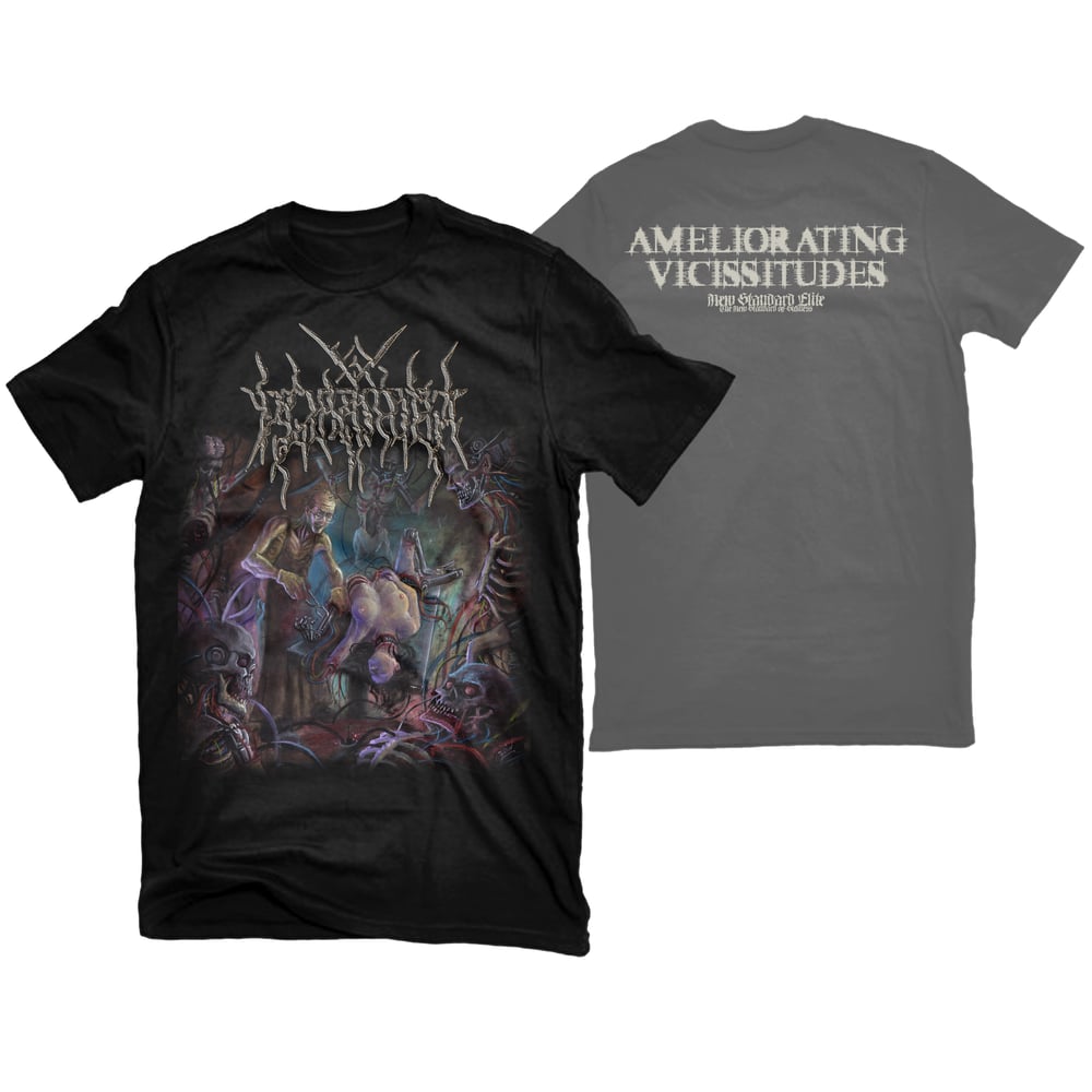 Image of VIROLOGIST "AMELIORATING VICISSITUDES" T-SHIRT