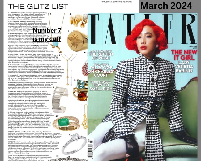 Squared Cuff Bracelet