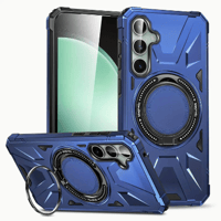 Image 1 of Metal Bracket Magnetic Suction Phone Case For Samsung Galaxy S24 S23plus S23FE Heavy Duty Anti-fall 