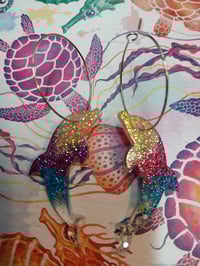 Multi colored dolphin 