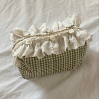 Image 1 of “rosemary” makeup bag