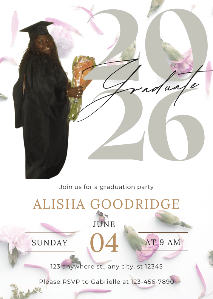 Image of Graduation Invitations (Customize)