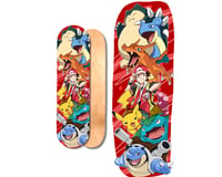 RED Poke skateboard deck