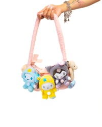 starry snuggle plushie bag