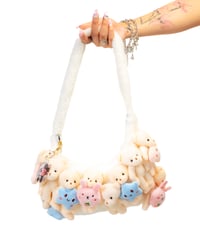 Image 3 of starry snuggle bear bag