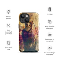 Image 16 of Beautiful Colorful Oil Painting Tabby Cat Inspired Tough Case for iPhone®