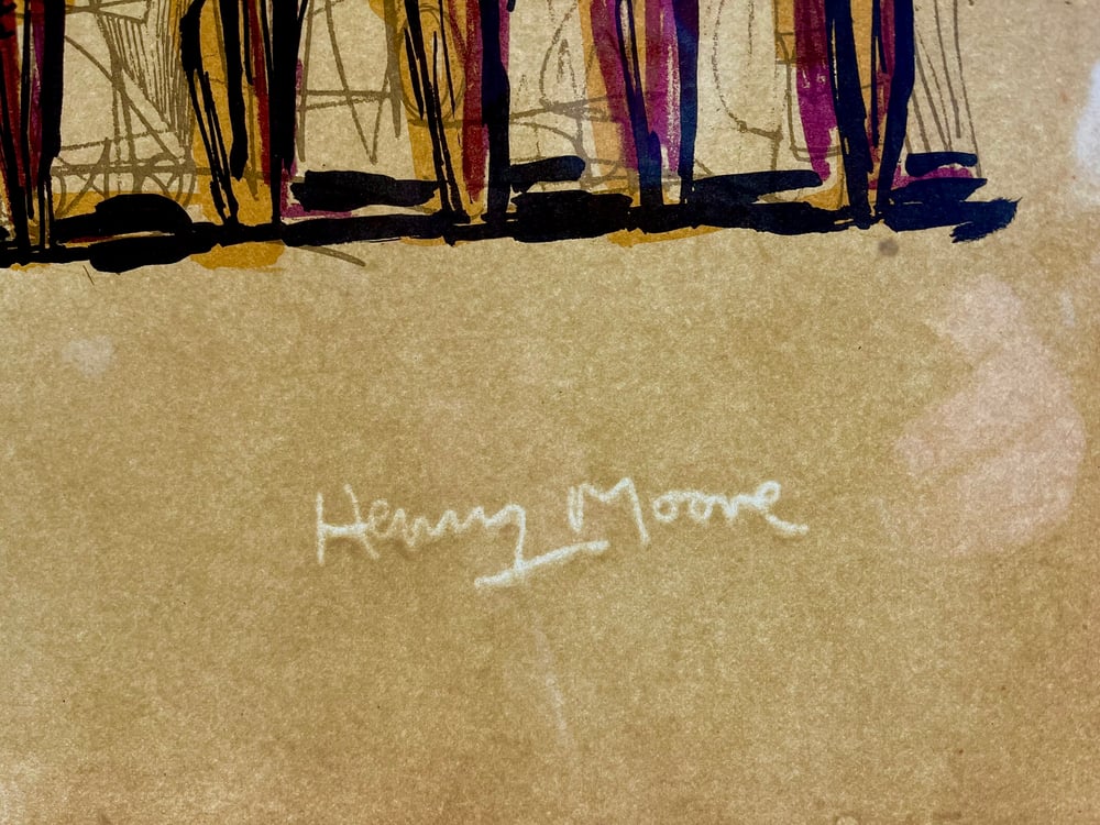 Image of henry moore / thirteen standing figures / 30/145