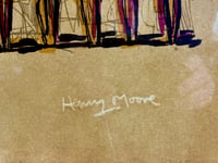 Image 4 of henry moore / thirteen standing figures / 30/125