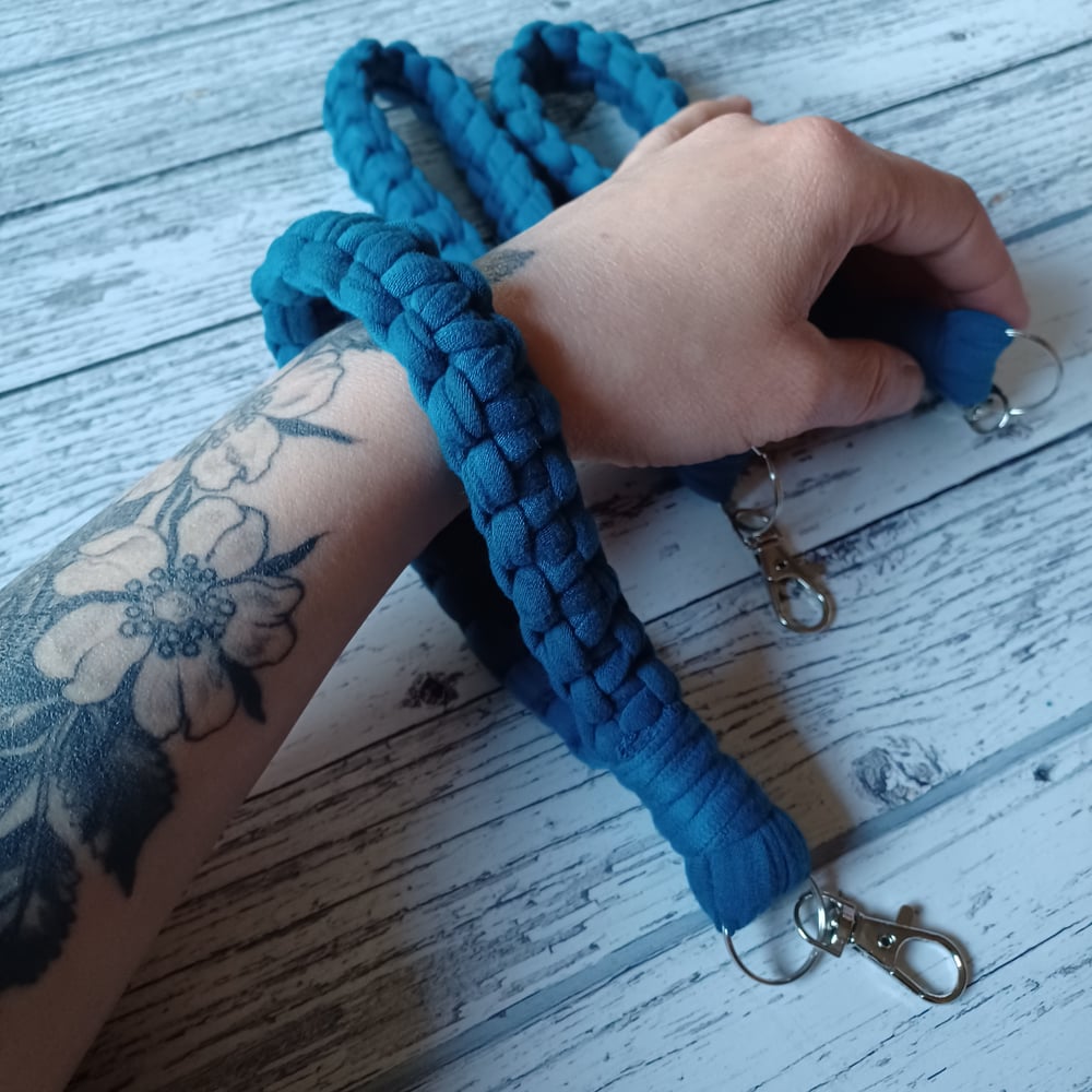 Image of Scrap Macrame Key Chain