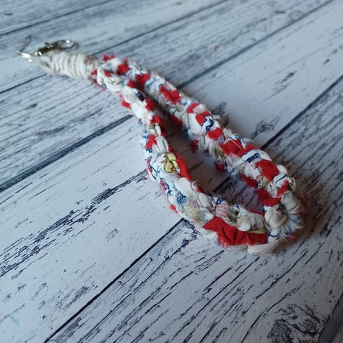 Image of Scrap Macrame Key Chain