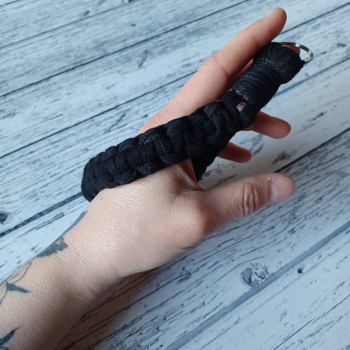 Image of Scrap Macrame Key Chain