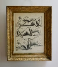 Image 1 of henry moore / three pairs of recling figures / 30/126