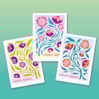 Image 1 of Pack de 3 - Flower Market