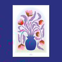 Image 1 of Arche Vase Bleu