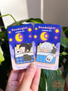 SatoSugu Sleeping Magnet Enamel Pins