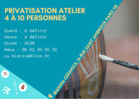 Privatisation Atelier Céramique