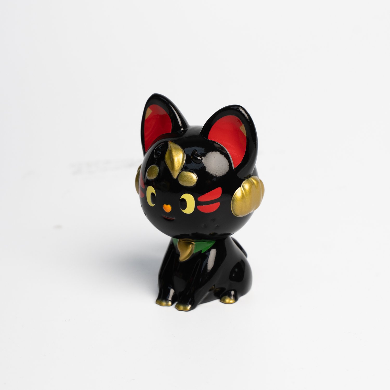 Image of CHUBBY OJISAN x KAMA KITSUNE (BLACK VARIANT)