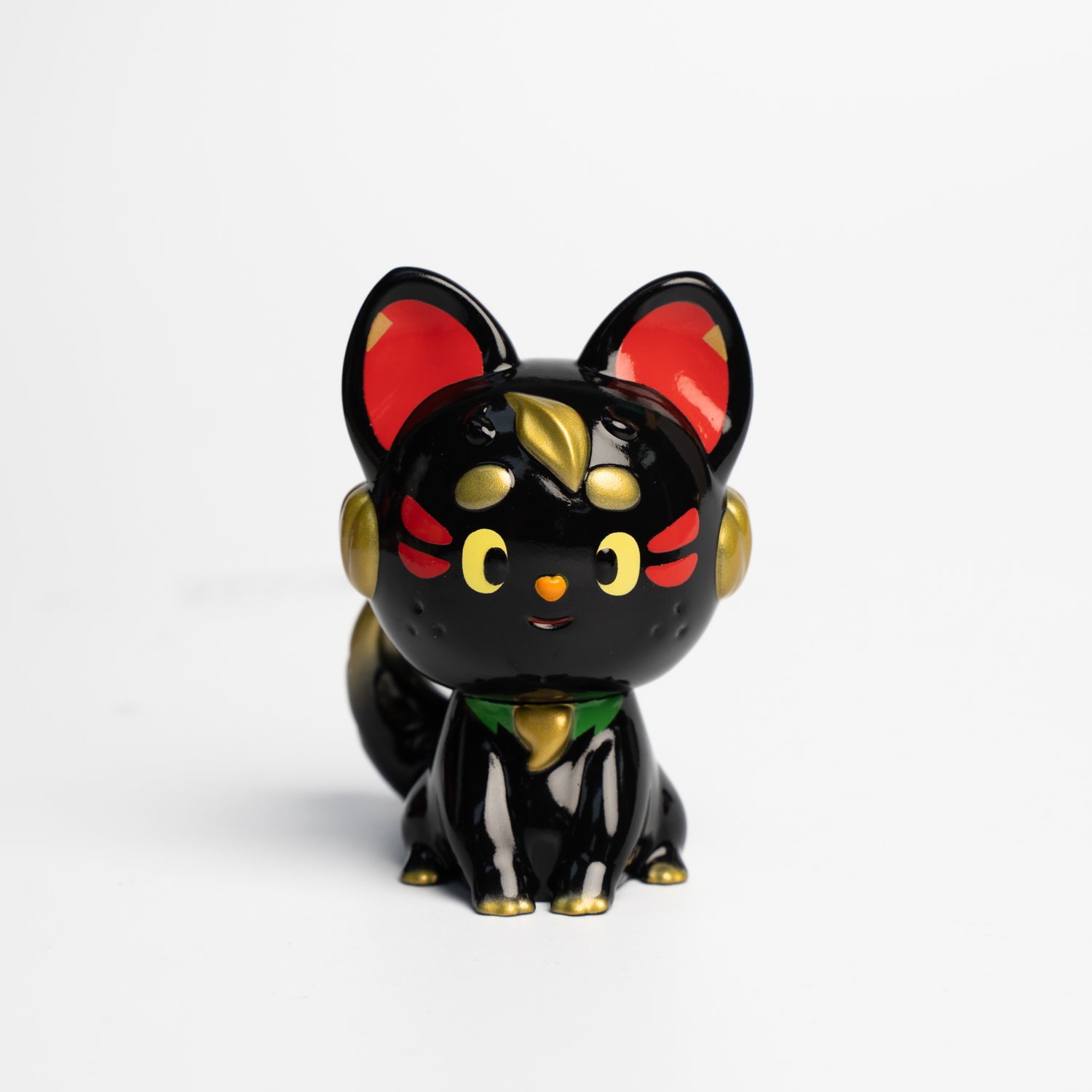 Image of CHUBBY OJISAN x KAMA KITSUNE (BLACK VARIANT)