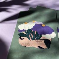 Image 2 of Illustration limitée A5 et A6 - Bouquet de fleurs