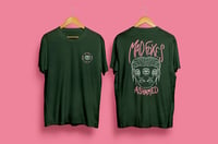 Mad Foxes - Ashamed Tshirt - Bottle Green