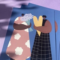 Image 2 of Illustration limitée A4 - Soeurs
