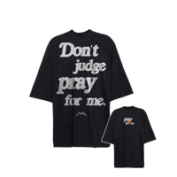 BLACK PRAY FOR ME / OVERSIZE
