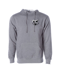 Image of VHAG Hoodie - Heather Gray - Left Chest