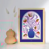 Image 2 of Arche Bleu Vase Bleu