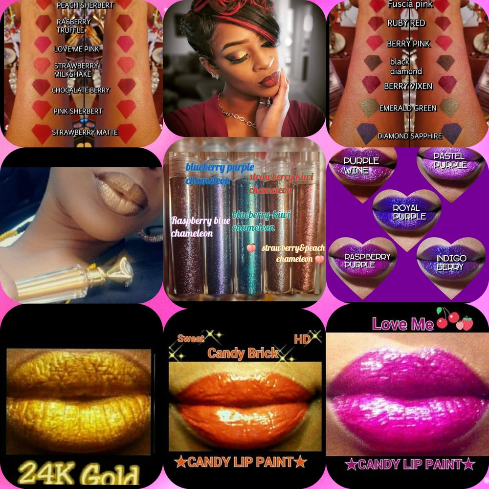 Image of Set of 5 Candy Lip Paints