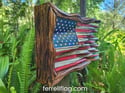 # 643 SMALL BATTLE FLAG WITH CEDAR TRIM