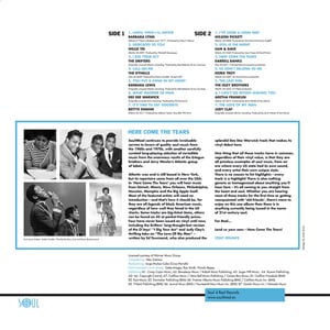 Image of Here Come The Tears - Various Artists - Now in stock