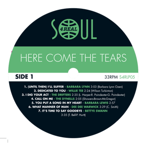Image of Here Come The Tears - Various Artists - Now in stock