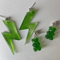 Image 2 of gummybear earrings 