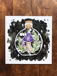 Image 1 of Mushrooms in a Bottle