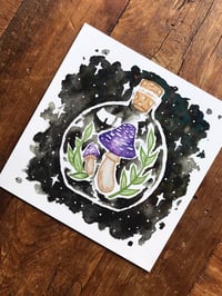Image 2 of Mushrooms in a Bottle